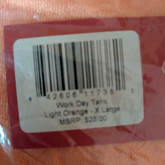 Kimes Ranch Coral Tank Top - X-Large - Picture 2 of 4